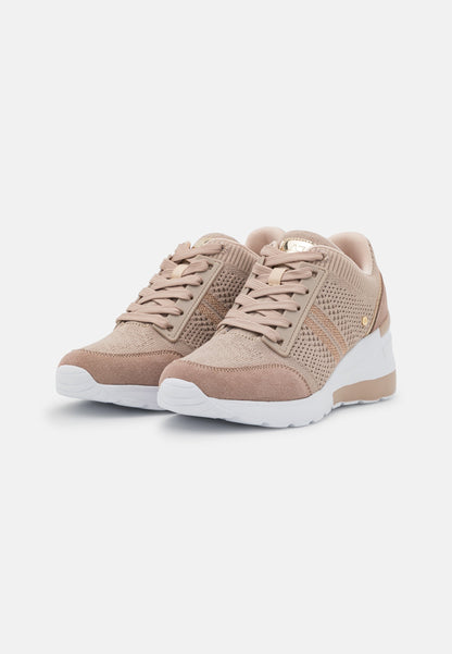 Anna Field Leather Mix - Trainers - Beige
