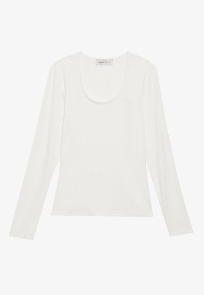 Anna Field 3 PACK - Long Sleeved Top - Egret, Trooper & Black