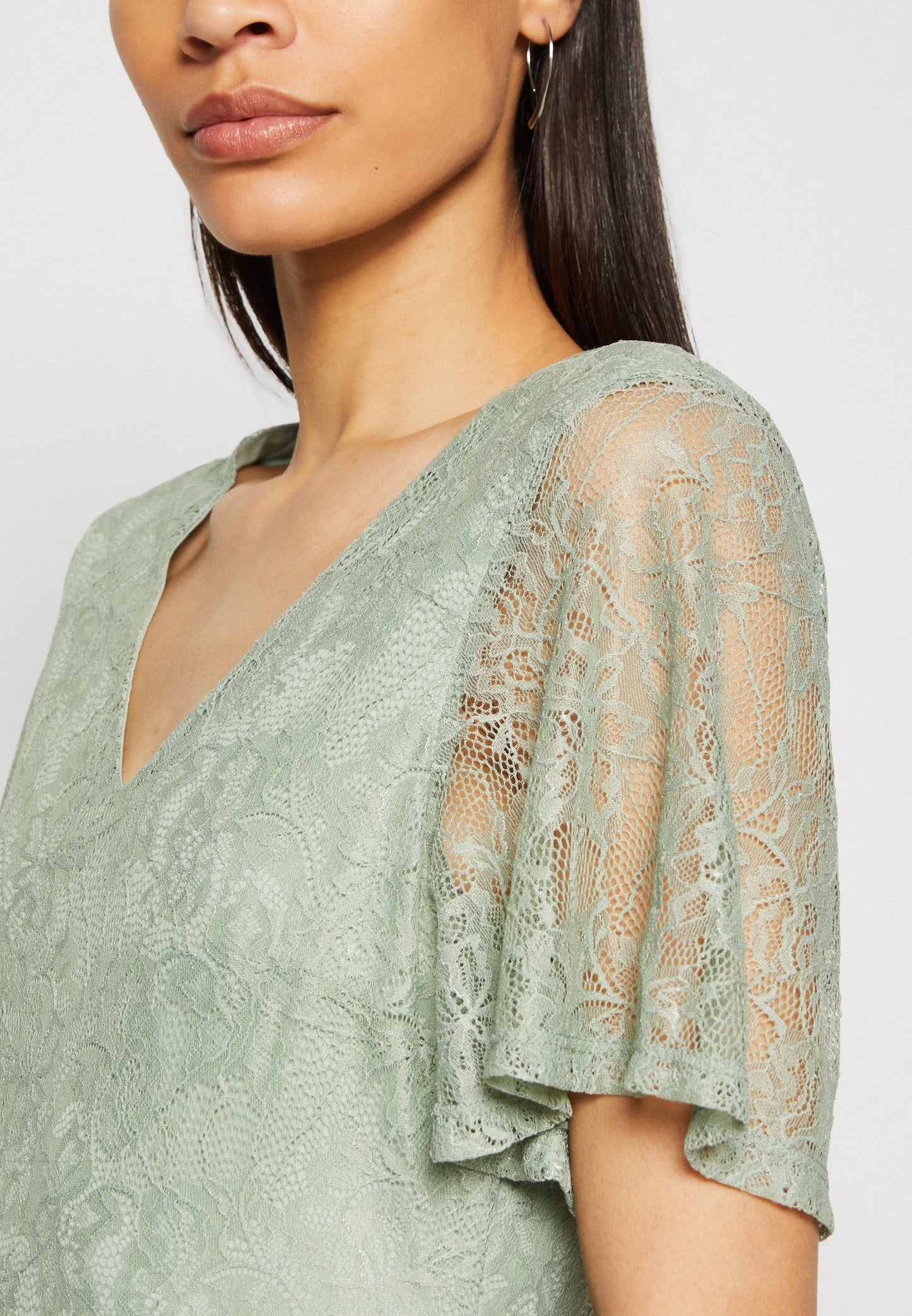 Anna Field Jumpsuit - Light Green/Black