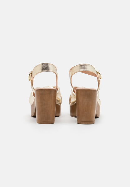 Anna Field Leather - Clogs - Gold