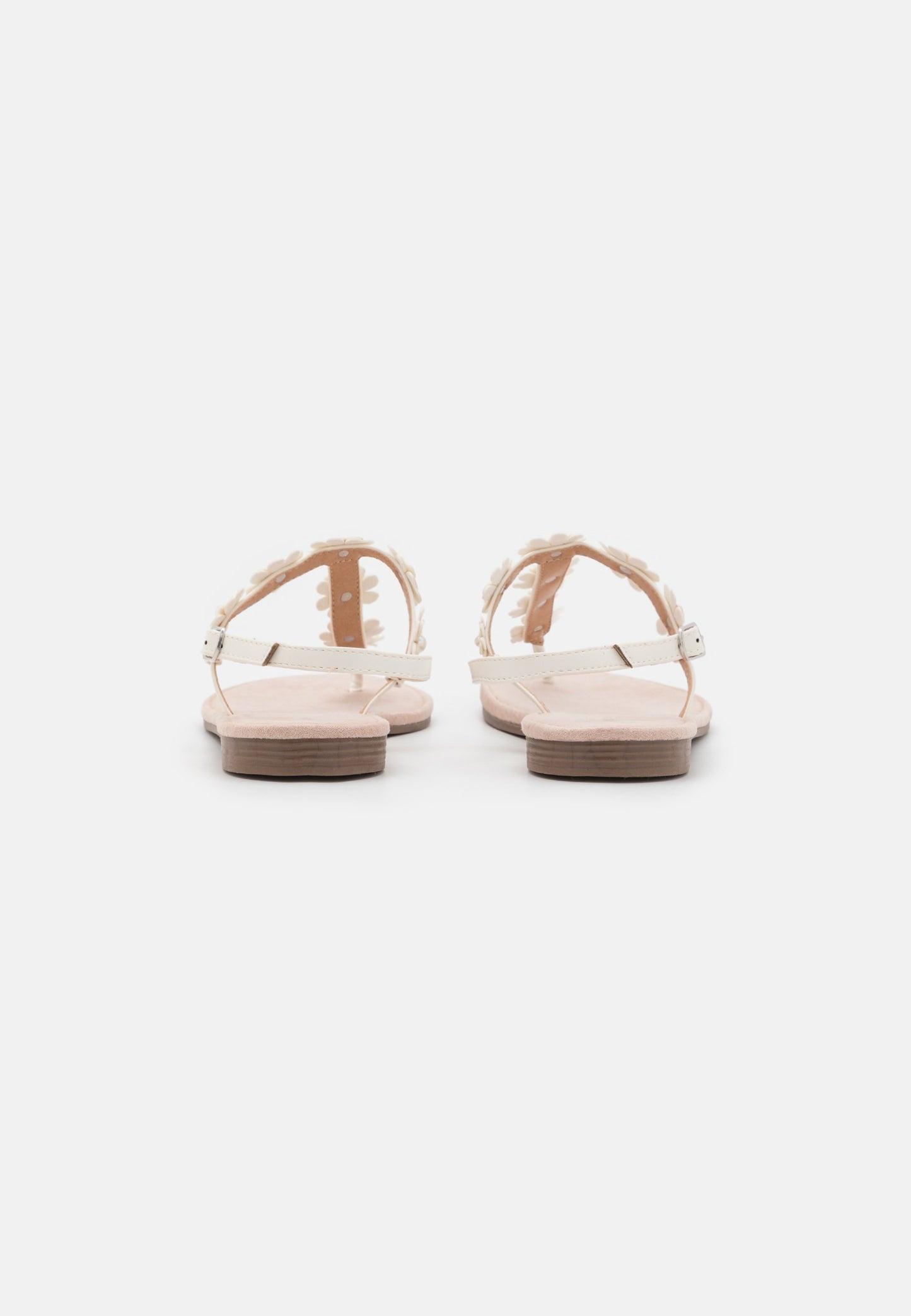  T-Bar Sandals - White