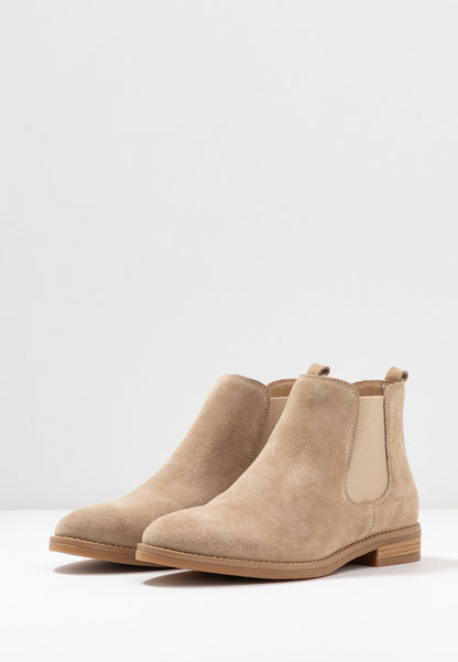Anna Field Leather- Ankle Boots - Beige