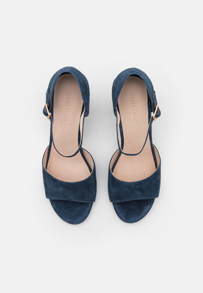  Leather - Sandals - Dark Blue