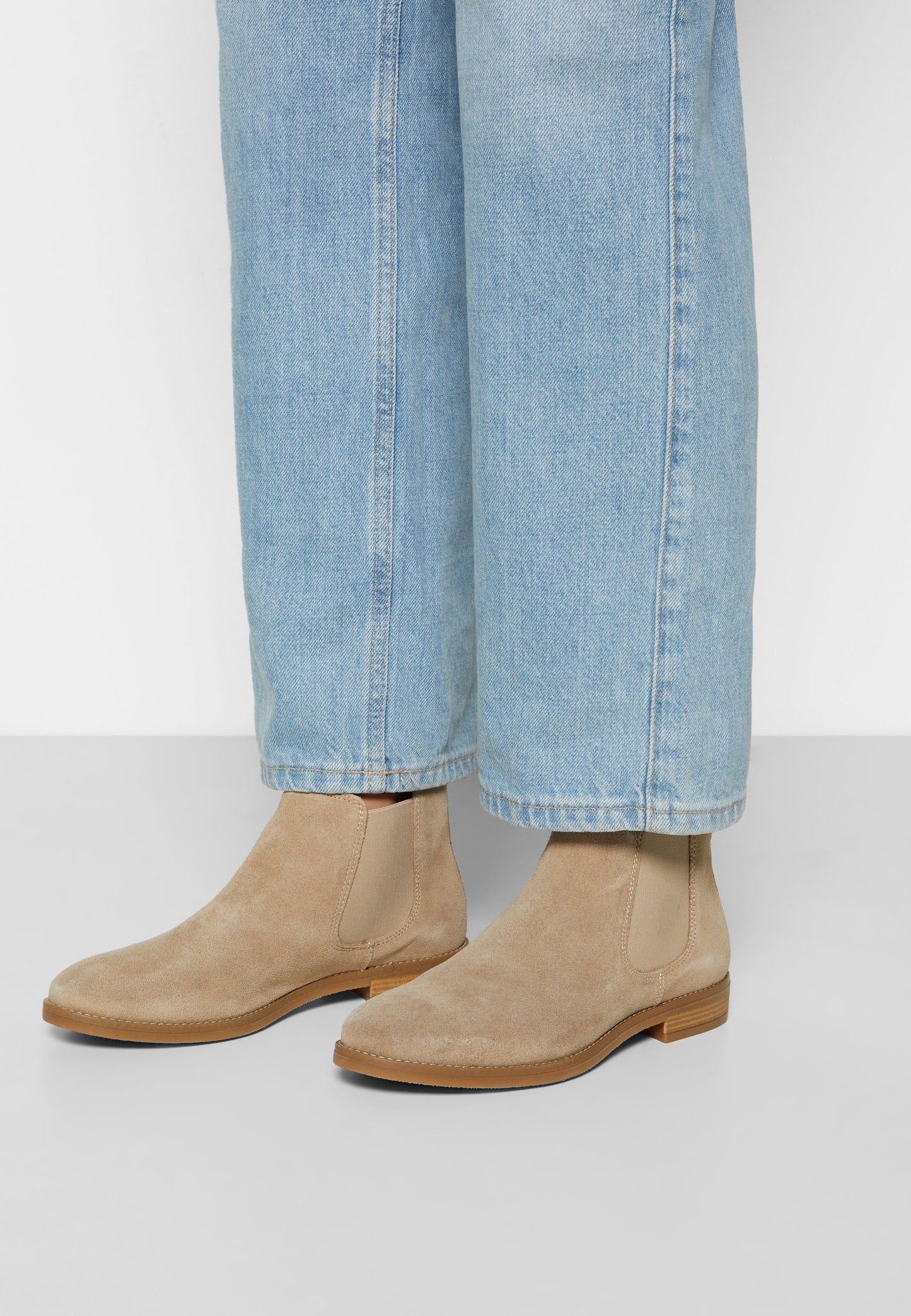 Anna Field Leather- Ankle Boots - Beige