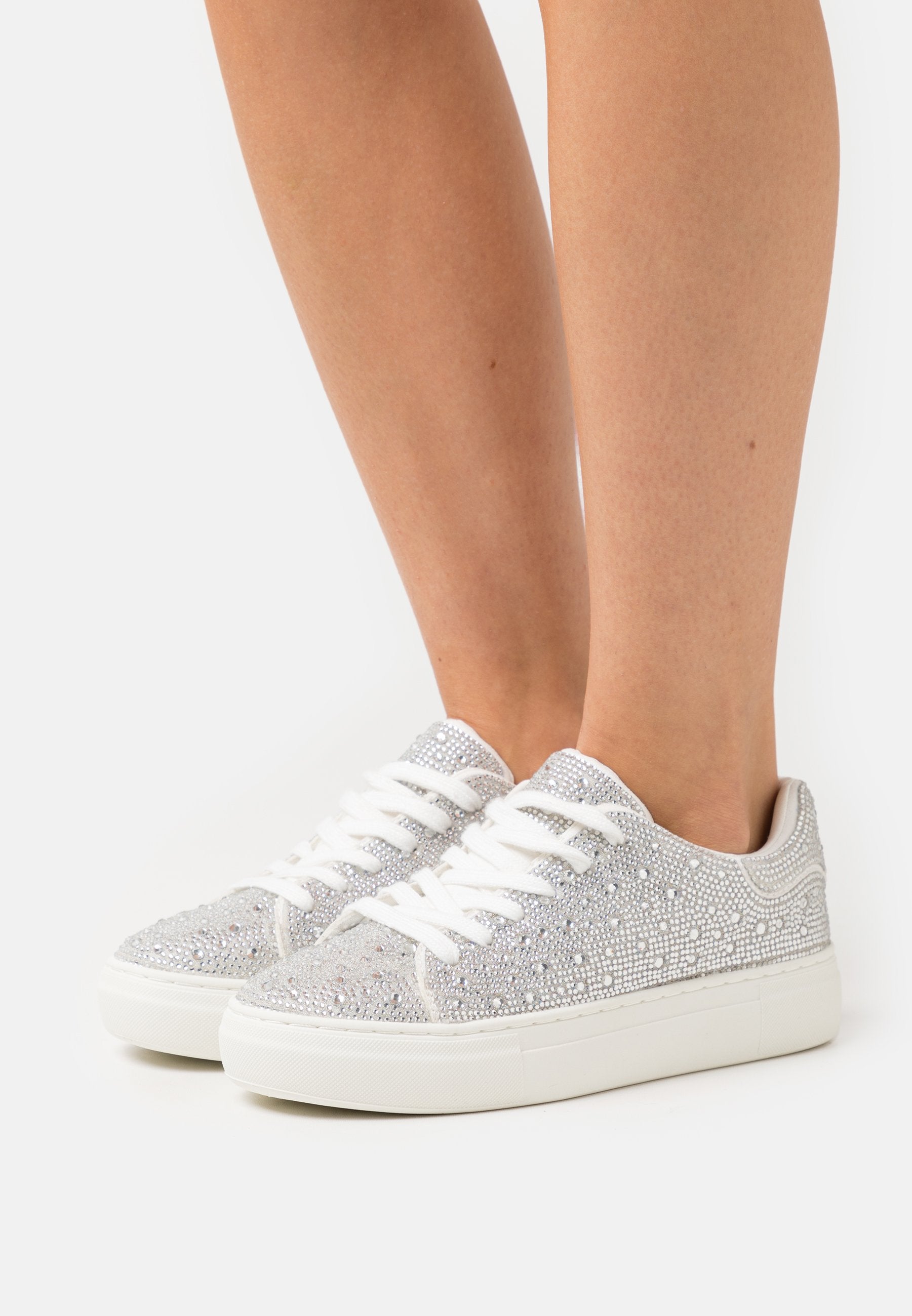 Anna Field Trainers - Silver