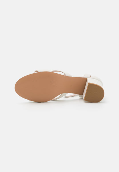  Leather Wide Fit - Sandals - White