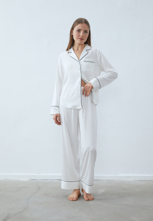Anna Field Pyjama Set - Off-white