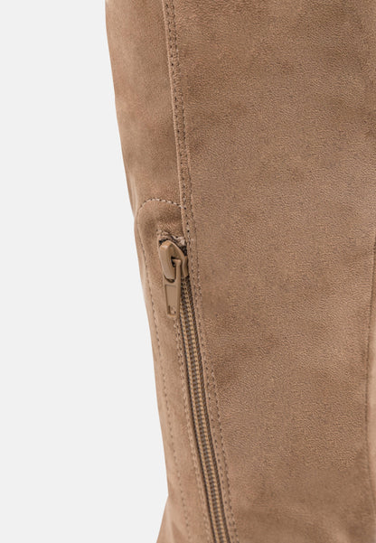  Over-the-knee Boots - Beige