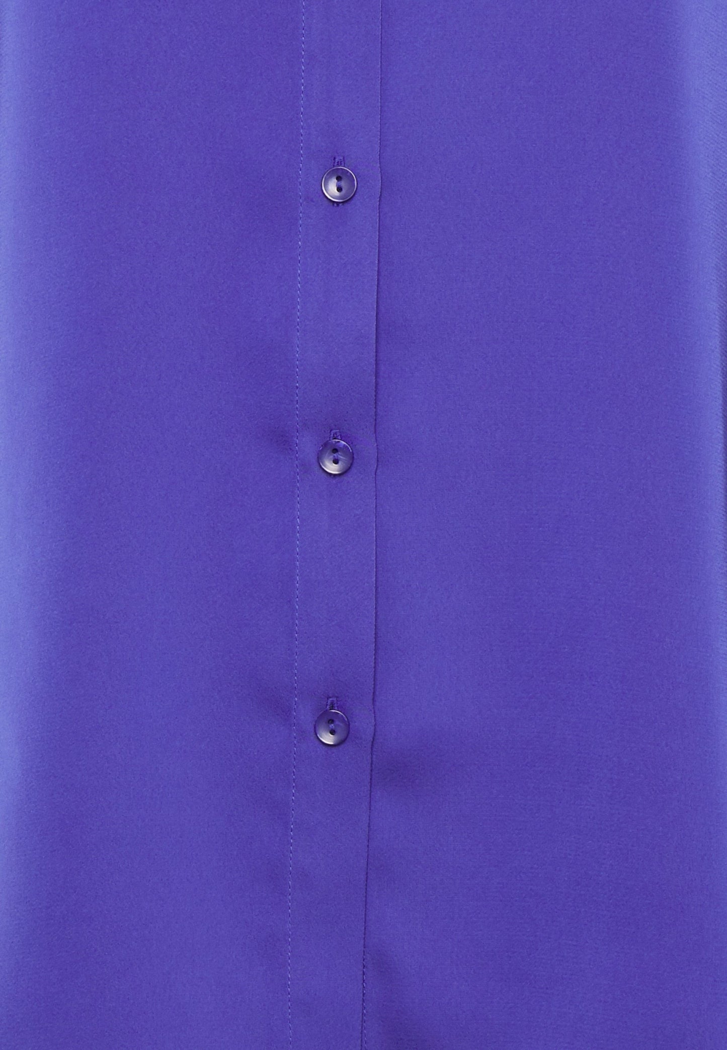 Anna Field Button-Down Blouse - Dark Blue