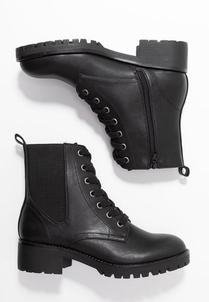 Anna Field Comfort - Lace-Up Ankle Boots - Black