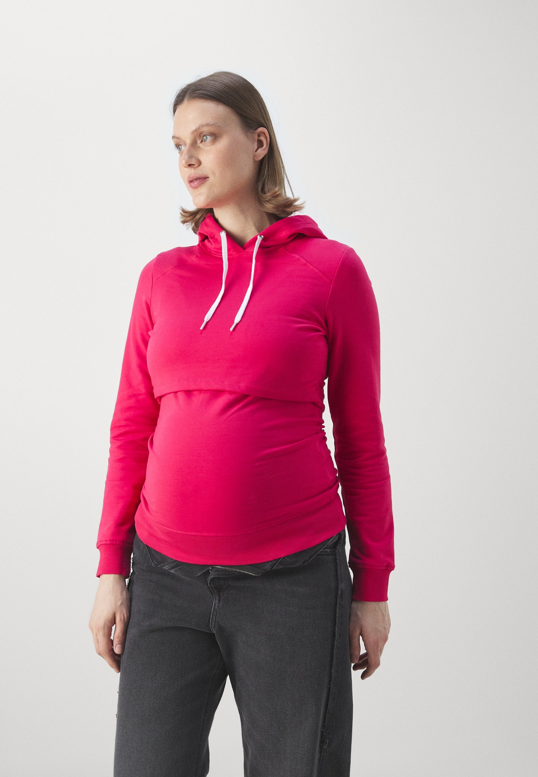  2 PACK - Hoodie - Black/pink