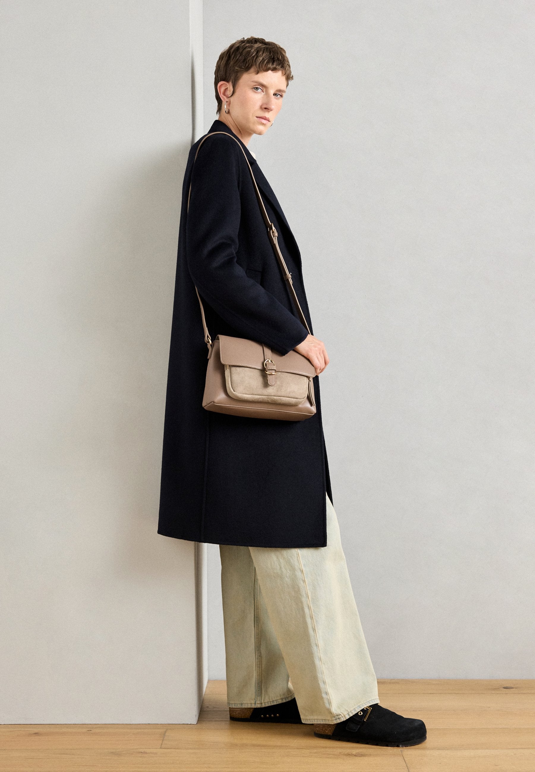 Anna Field Cross Body Bag - Taupe