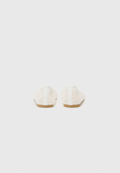 Anna Field Ballet Pumps - White