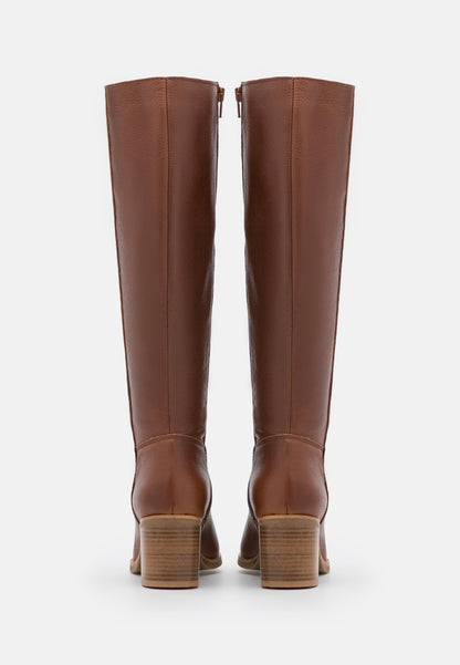 Anna Field Leather- Boots - Cognac
