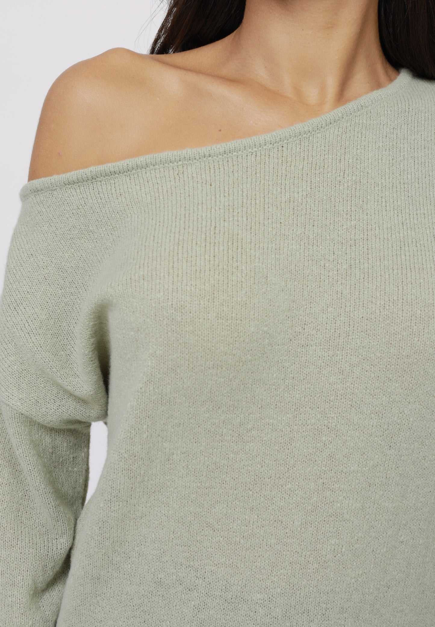 Anna Field Jumper - Sage