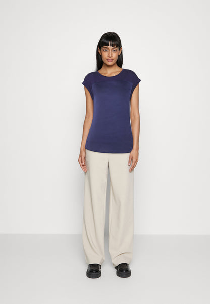 Anna Field Print T-Shirt - Dark Blue