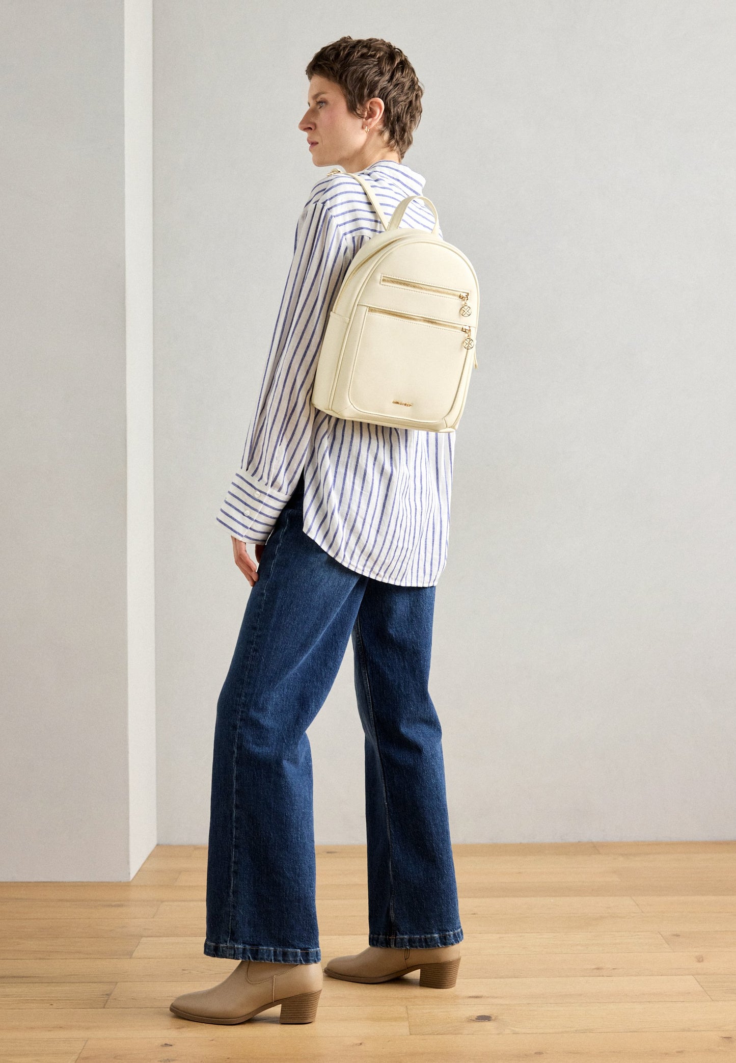 Anna Field Rucksack - Offwhite