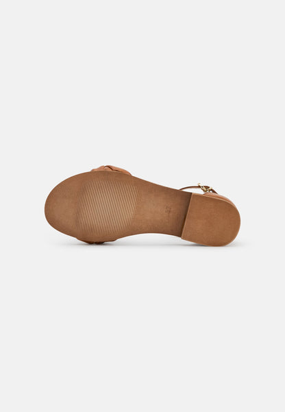  Leather - Sandals - Cognac
