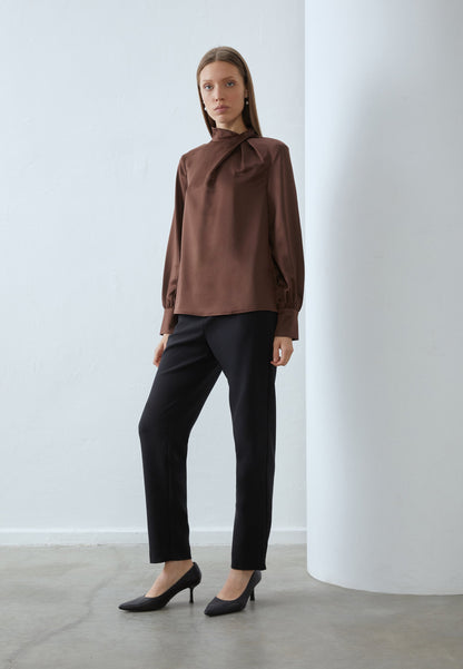 Anna Field Blouse - Brown
