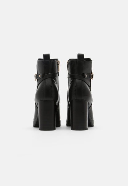 Anna Field Platform Ankle Boots - Black