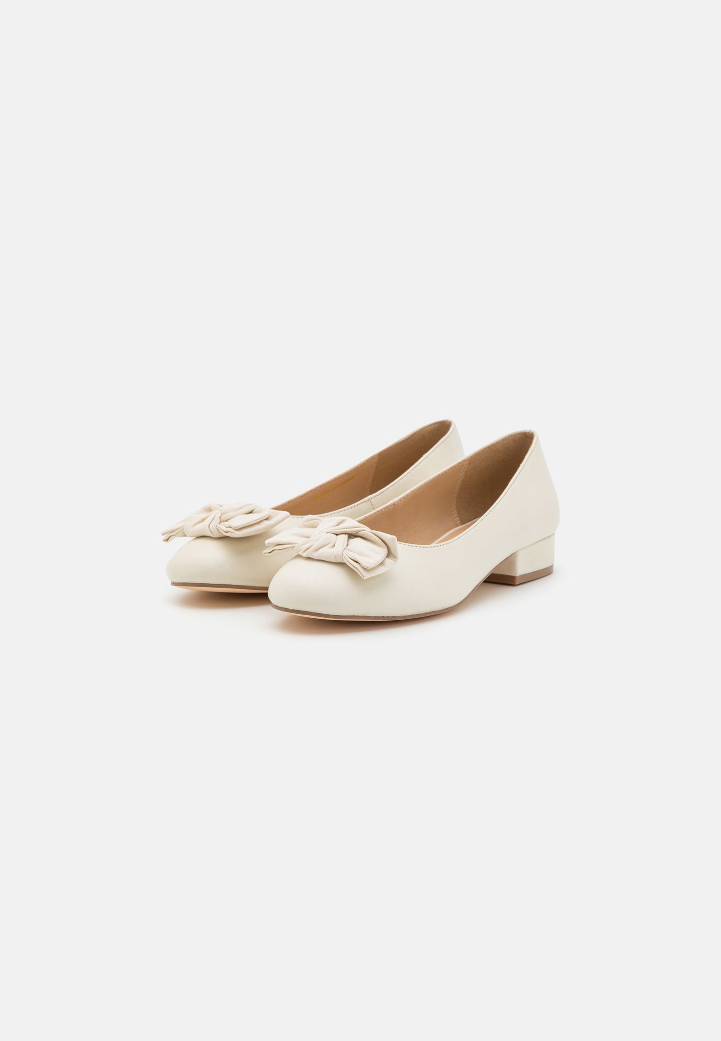  Leather Wide Fit - Ballet Pumps - White