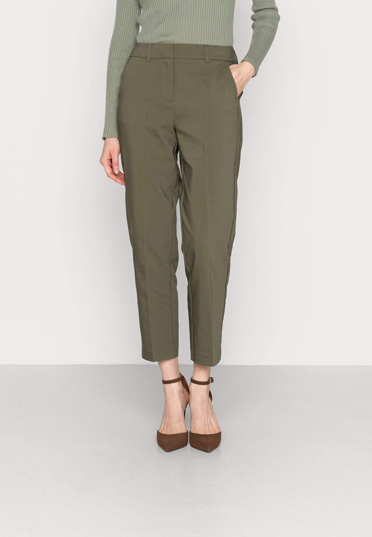 Anna Field Chinos - Dark Green