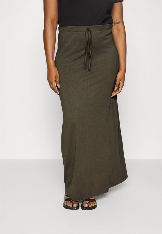  Drawstring Waistband - Maxi Skirt