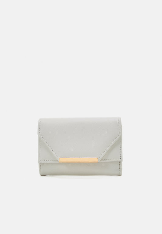 Anna Field Wallet - White