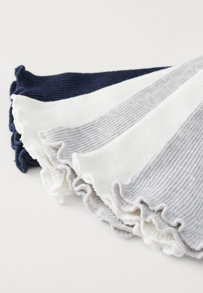 Anna Field 5 PACK - Socks - Blue/offwhite/grey