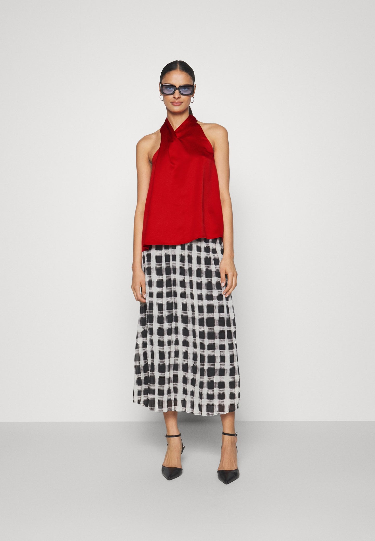 Anna Field Blouse - Red