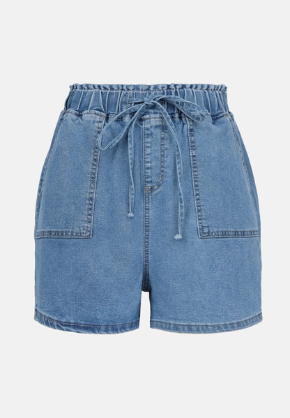 Anna Field Denim Shorts - Light Blue Wash