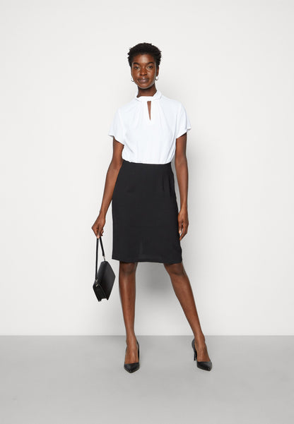 Anna Field Shift Dress - Black/White