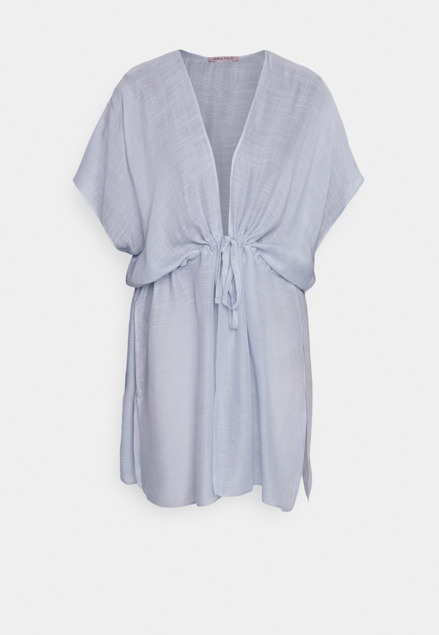 Anna Field Printed Short Kimono / 606 - Khaki_003 - Off-White - Beach Accessory - 502 - Blue