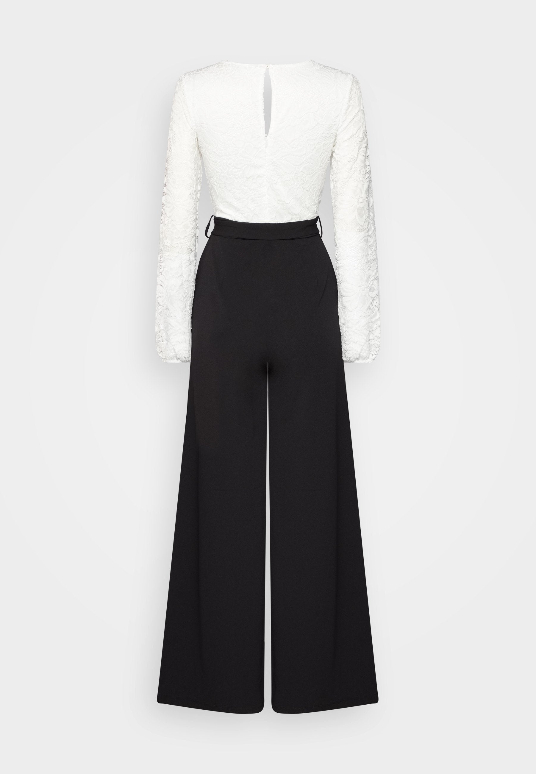 Anna Field Jumpsuit - White/Black