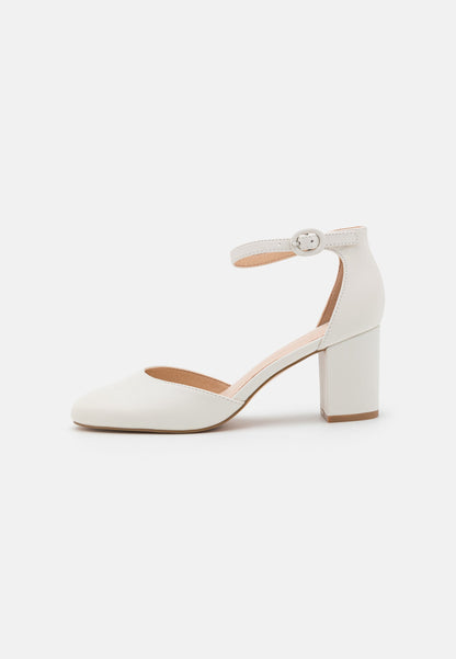 Anna Field Leather - Classic Heels - White