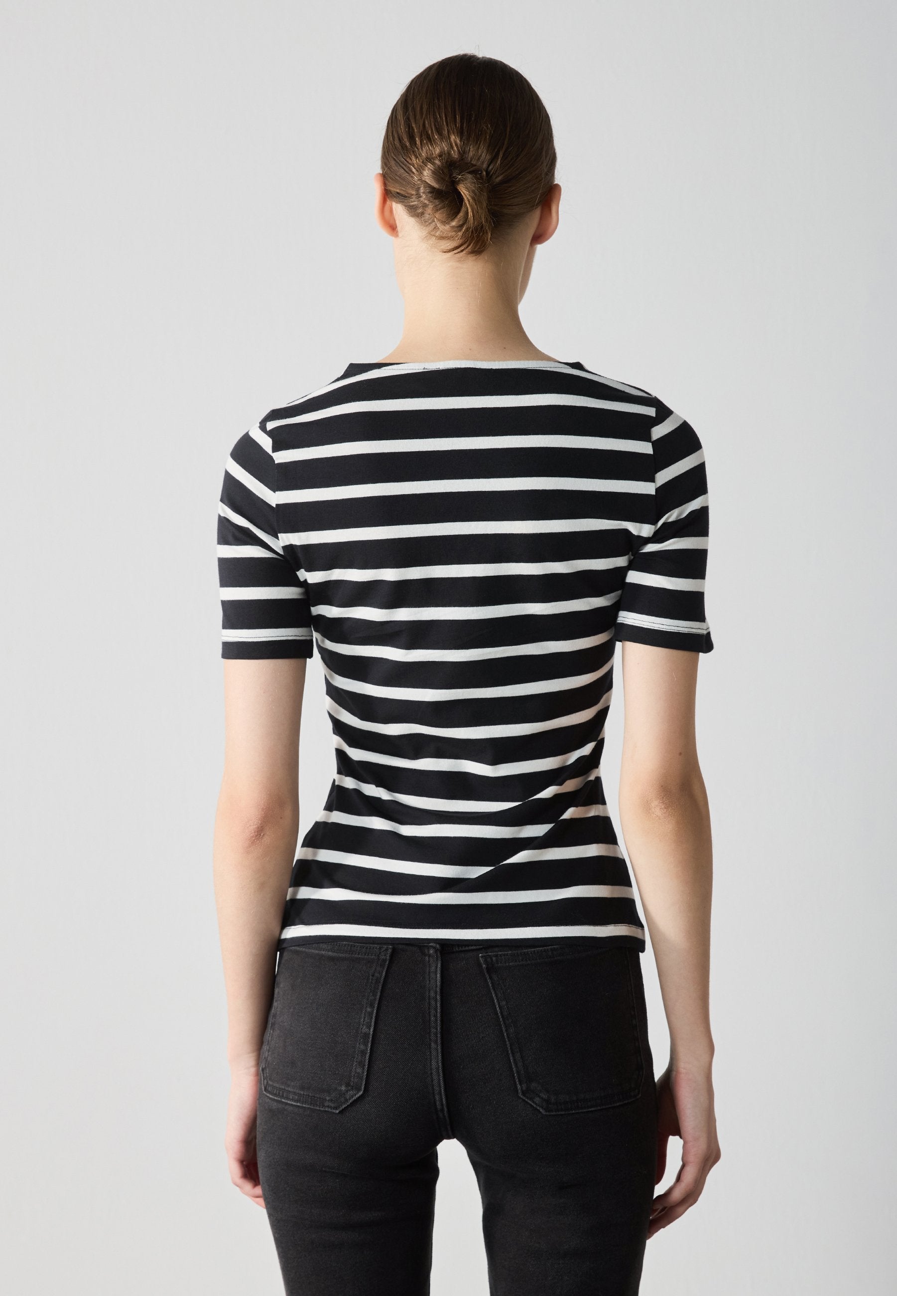 Anna Field 2 PACK - Print T-shirt - Egret/black
