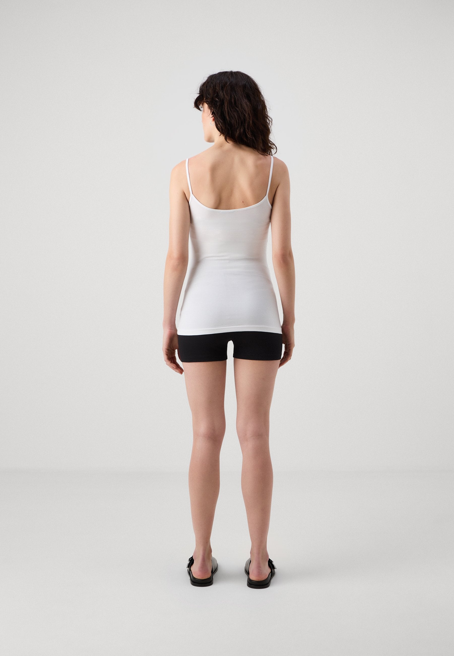  2 PACK - Top - White/black