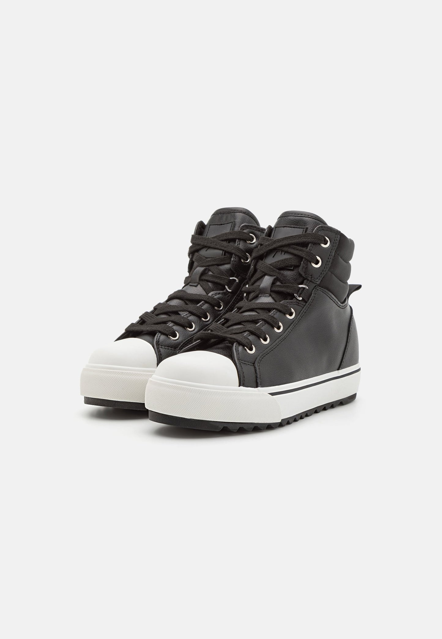 Anna Field High-Top Trainers - Black