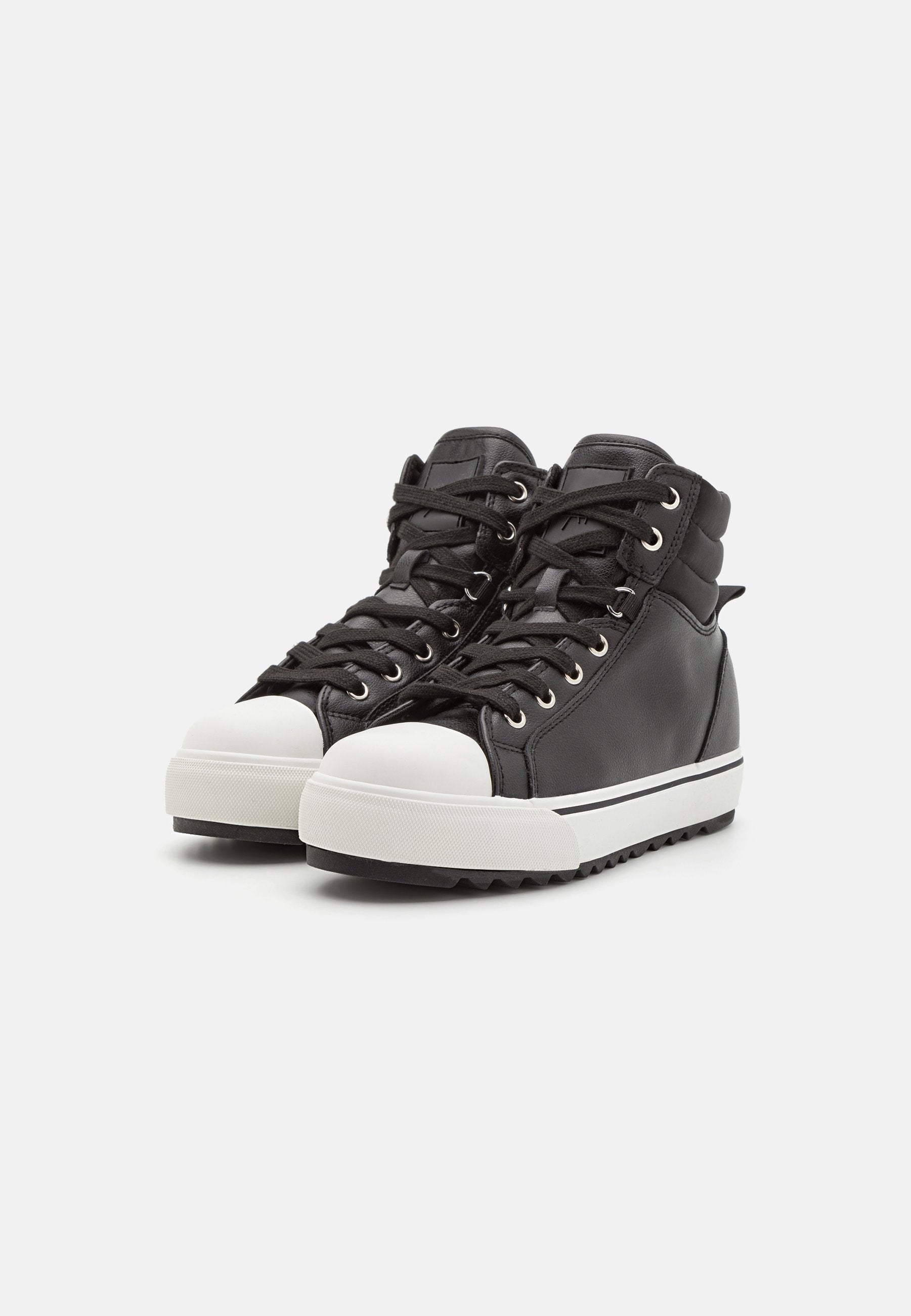 Anna Field High-Top Trainers - Black