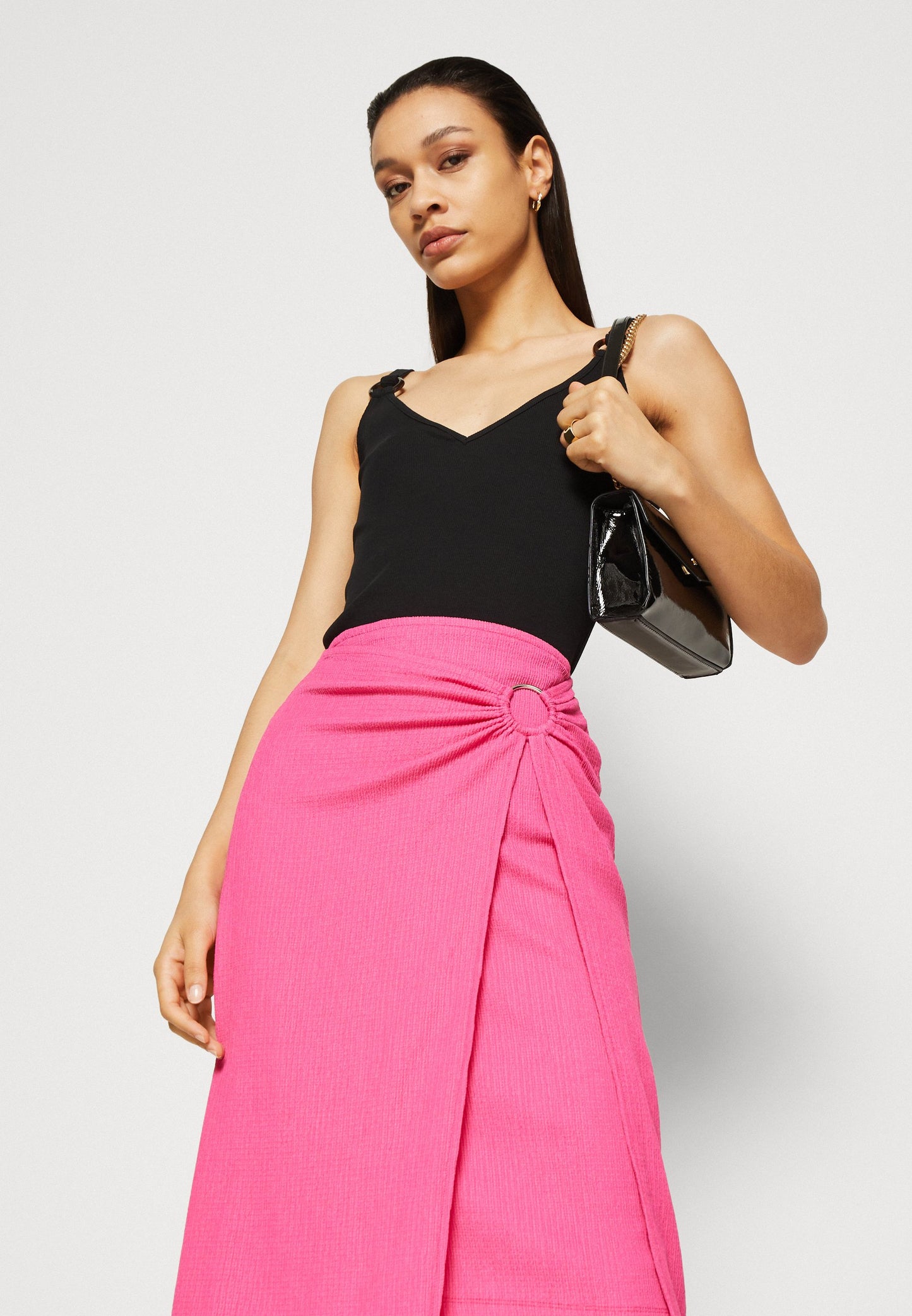 Anna Field Wrap Skirt - Pink