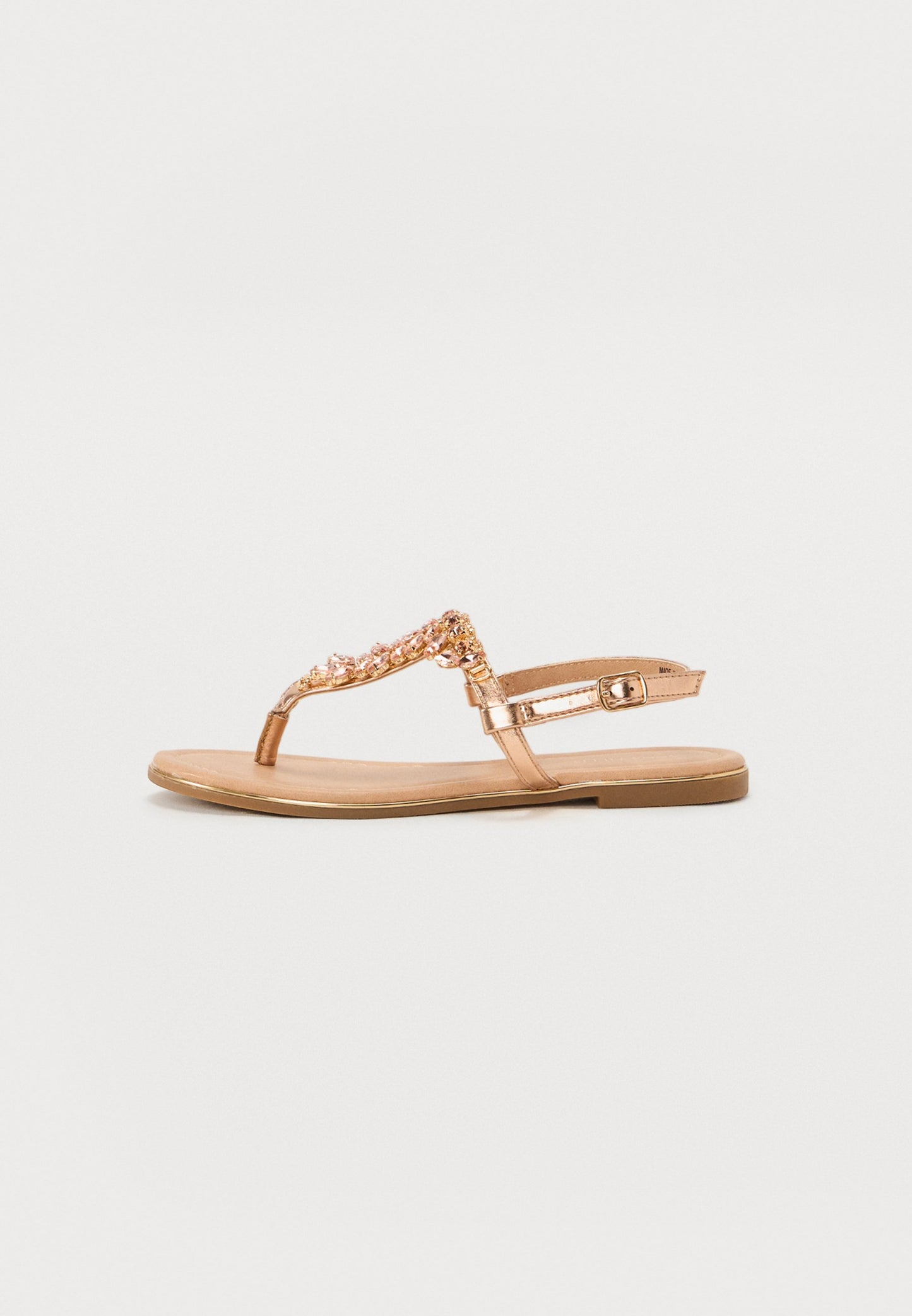  T-bar Sandals - Light Pink
