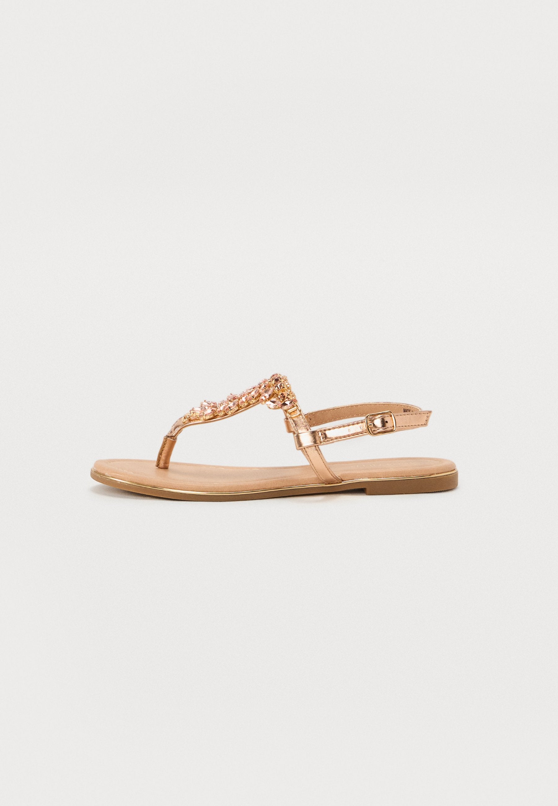  T-bar Sandals - Light Pink