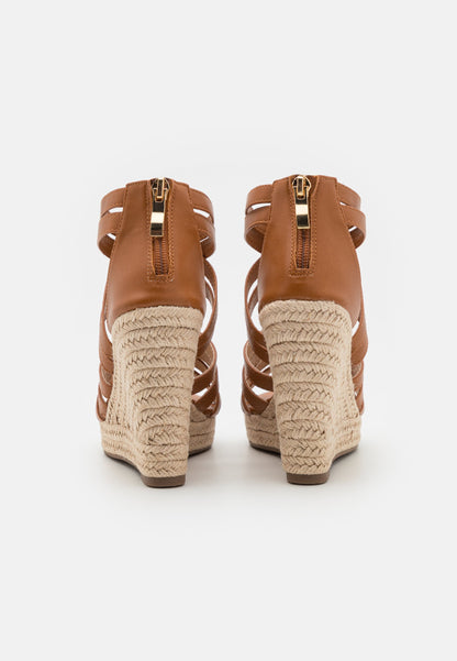 Anna Field High Heeled Sandals - Cognac
