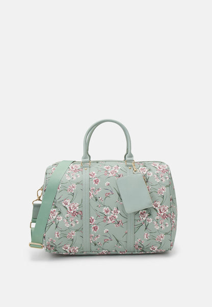 Anna Field Weekend Bag - Beige/black