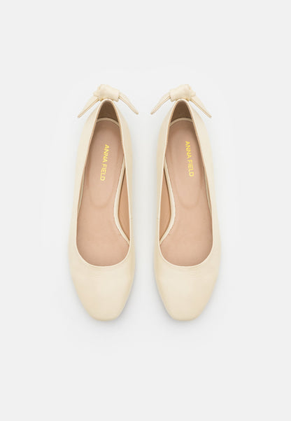 Anna Field Leather - Ballet Pumps - Off White
