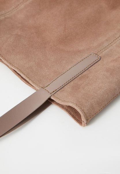 Anna Field LEATHER - Tote Bag - Taupe