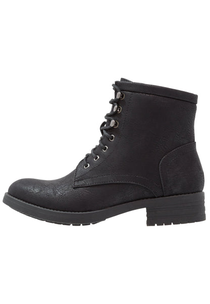Anna Field Winter Boot - Lace-Up Ankle Boots - Black