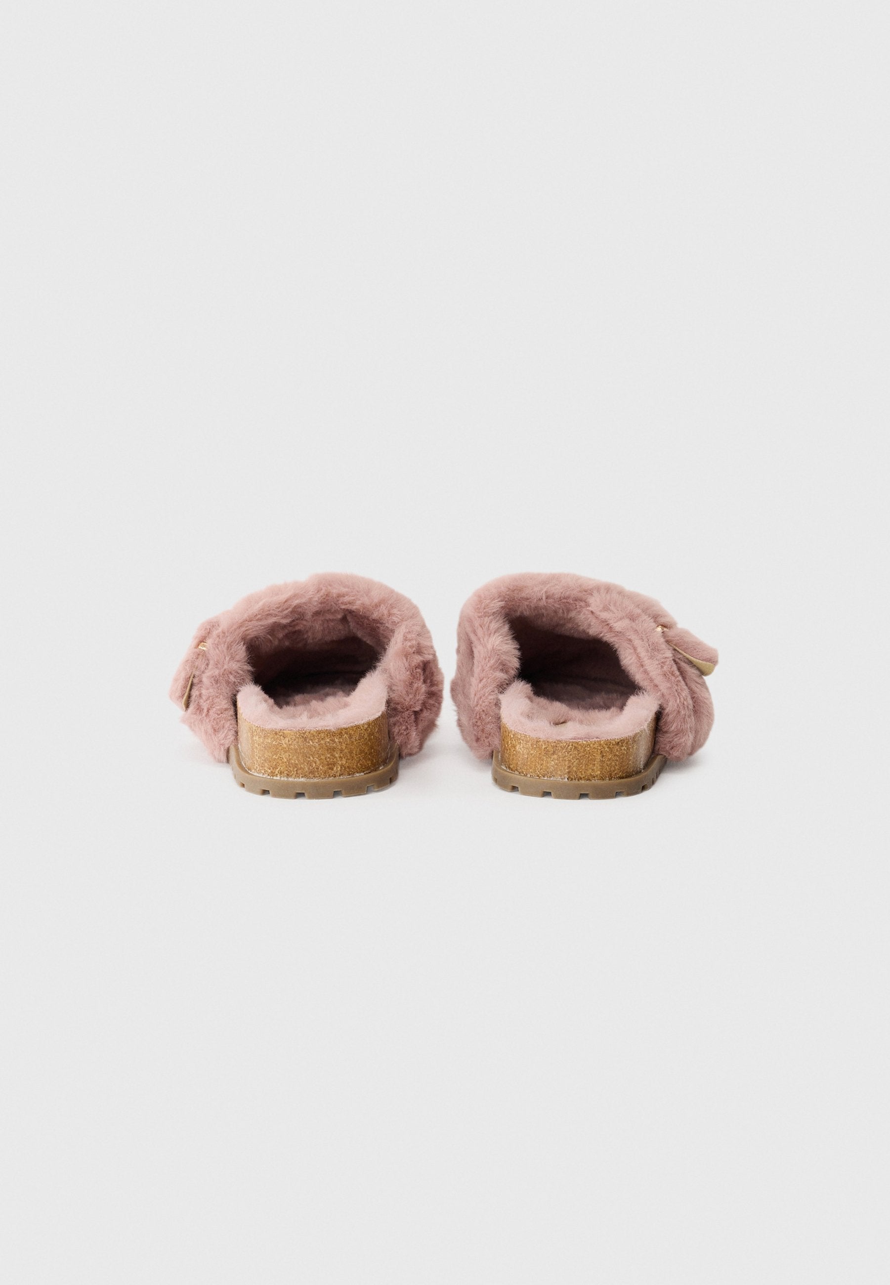 Anna Field Clogs - Dusty Rose