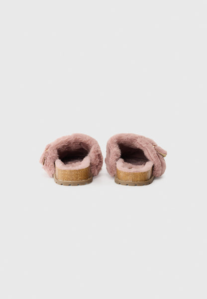 Anna Field Clogs - Dusty Rose