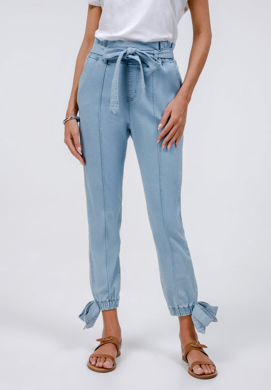 Anna Field Jeans Tapered Fit - Light Blue Wash
